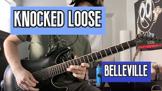 Belleville  Knocked Loose Guitar Cover [upl. by Roxy]