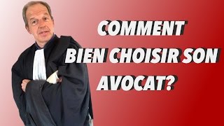 comment bien choisir son avocat [upl. by Annaesor]