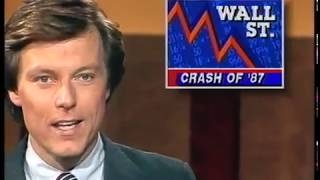 The 1987 stock market crash Original news report [upl. by Rivalee]