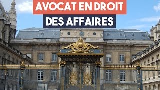 Avocats  la spécialité droit des affaires [upl. by Karab]