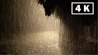 Fall Asleep with Torrential Rain and Thunderstorm Sounds  Heavy Rain Sounds for Sleeping Relaxing [upl. by Sixla]