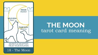 The Moon Tarot Card Reading and Meaning [upl. by Rancell]