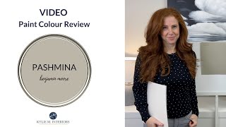 Paint Colour Review Pashmina Benjamin Moore AF100 [upl. by Eita]