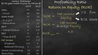 Profitability Ratio  Return on Equity [upl. by Gorton]