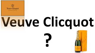 How to say Veuve Clicquot CORRECTLY French Champagne Pronunciation [upl. by Tolecnal]