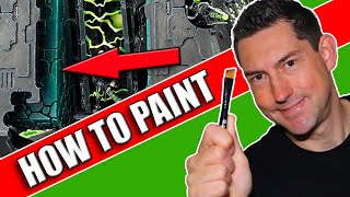 Necron Painting Tutorial  Necron Blackstone  Paint it Easy [upl. by Amado]