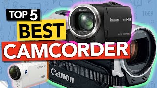 ✅ Top 5 Best Video Cameras Budget amp 4K camcorders [upl. by Eillehs589]