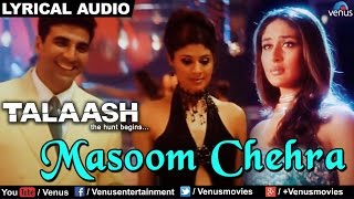 Tune Kaha Jab Se Haan Full Lyrical Video Song  Talaash  Akshay Kumar Kareena Kapoor [upl. by Stclair]