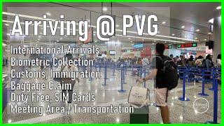 Arriving at Shanghai Pudong International Airport PVG  Terminal 2  上海浦东国际机场 [upl. by Wincer]