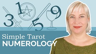 The Tarot Numbered Cards  tarot numerology for beginners [upl. by Arrahs763]