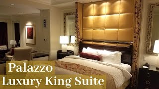 Palazzo Las Vegas  Luxury King Suite [upl. by Anilys114]