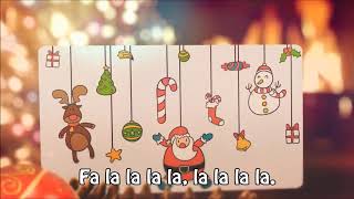 ❄ Ya Llegó la Navidad en Inglés con Letra ❄ Villancicos Navidad Inglés Niños Canciones Infantiles [upl. by Nosneb352]