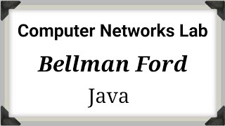 Computer Network Lab  VTU  Program 6  Bellman Ford Algorithm [upl. by Alat]