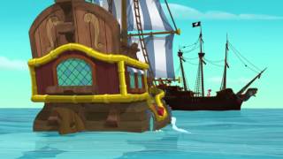 Jakes Never Land Pirate School  Go Bucky Go  Disney Junior [upl. by Menken948]