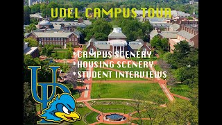 University of Delaware UDEL Campus Tour amp Student Interviews 2021 [upl. by Fang]