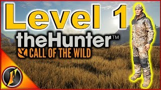 Starting Over at Level 1  theHunter Call of the Wild [upl. by Reese325]