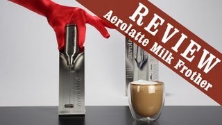 Aerolatte Milk Frother  Exclusive Review [upl. by Josephina]