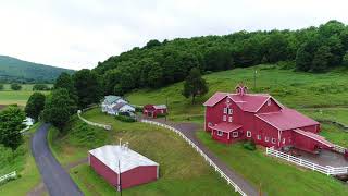 Delaware County NY Farm on the Delaware River [upl. by Holt]