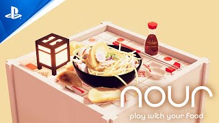 Nour Play With Your Food  AudioEmotion Trailer 🎶🍜  PS5 [upl. by Laeria806]