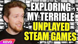 Exploring my terrible unplayed steam games [upl. by Jarita]