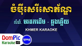 ចំប៉ីសេរីសោភ័ណ្ឌ ឆ្លងឆ្លើយ ភ្លេងសុទ្ធ  Chompey Serey Sophorn Pleng Sot  DomPic Karaoke [upl. by Eveam]