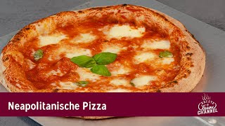 Pizzateig selber machen 🍕  original italienisches Pizza Rezept neapolitanischer Art für zu Hause [upl. by Iturk]