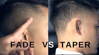 Fade vs Taper Whats the difference [upl. by Lawley950]