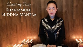 OM MUNI MUNI MAHA MUNIA SOHA NO ADS in Buddhist Mantra Chanting Time Sakyamuni Buddha 釋迦牟尼佛心咒 [upl. by Oelak]