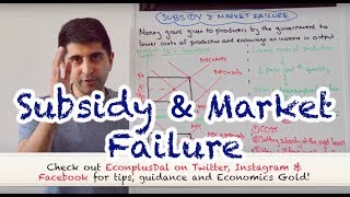 Y1 30 Subsidy and Market Failure [upl. by Argyres798]