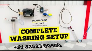 The Complete Car Wash Setup  Manmachineworks [upl. by Ahsenauq]