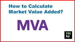 How to calculate market value added  MVA calculation  FINEd [upl. by Suanne711]