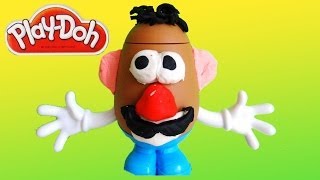 Playdoh Mr Potato Head ShapeaSpud [upl. by Eetsirk]