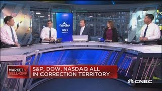 Dow drops 1100 points continues fastest 10 drop in history [upl. by Ereveniug]