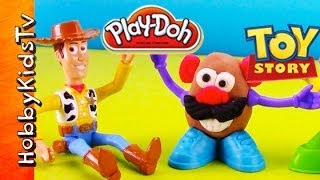 PLAYDOH Mr Potato Head Play Set Toy Review [upl. by Ansel]