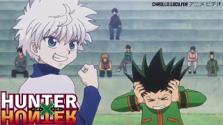 Gon vs Killua dub [upl. by Aicenet]