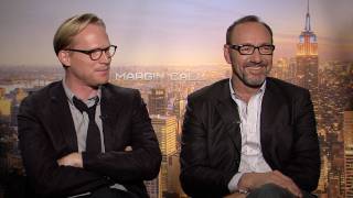 Margin Call Paul Bettany and Kevin Spacey Interview HD [upl. by Ttenna]