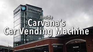 How does Carvanas car vending machine work [upl. by Banky]