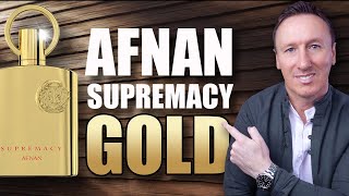 AFNAN SUPREMACY GOLD  MIDDLE EASTERN FRAGRANCE REVIEW [upl. by Serdna]