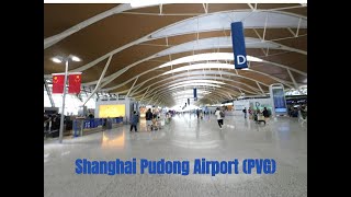 China Airport  Shanghai Pudong PVG Termina1 [upl. by Nylrahc388]