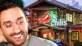 Atrioc Goes to Chilis Alone IRL [upl. by Shirline]