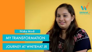 quotI Want To Work With ISRO or NASA” Says The App Creator Niska  WhiteHat Jr [upl. by Einneb]