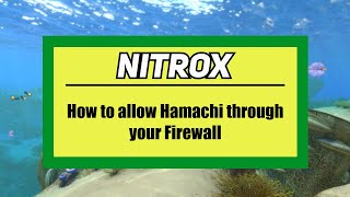 How to allow Hamachi through your Firewall [upl. by Santoro78]