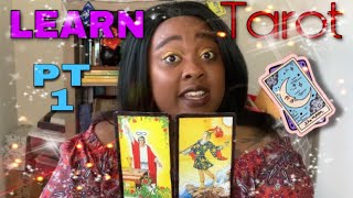 Learning Tarot For Beginners Major Arcana PART 1 [upl. by Carine]