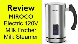 Review Miroco Milk Frother  How to make froth milk at home [upl. by Corissa777]