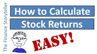 How to calculate stock returns [upl. by Donalt]