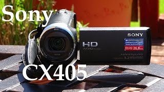 The Cheapest Camcorder that I have  The Sony CX405 [upl. by Etteval]