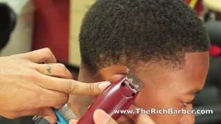 How To Taper Mini FroCurls  By Chuka The Barber [upl. by Shelah430]