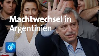 Argentinien Machtwechsel nach Präsidentschaftswahl [upl. by Gauldin]