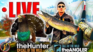 Hunting AND Fishing Scandanavia Revontuli Coast  Norway  LIVE [upl. by Bein]