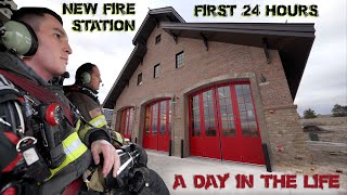 First 24 Hours in a New Fire Station  A Day in the Life [upl. by Llenrac]